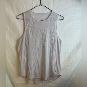 Lululemon sculpt tank Winter White/lightest Gray size 8
